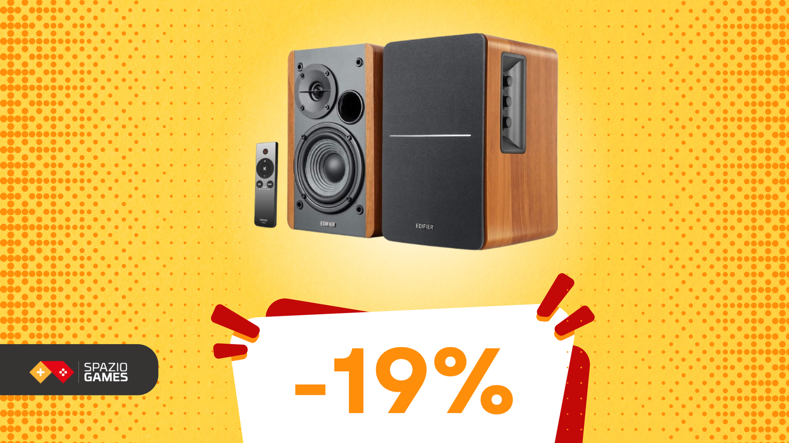 Trasforma il tuo salotto in una discoteca con questi altoparlanti Edifier, oggi IN SCONTO!