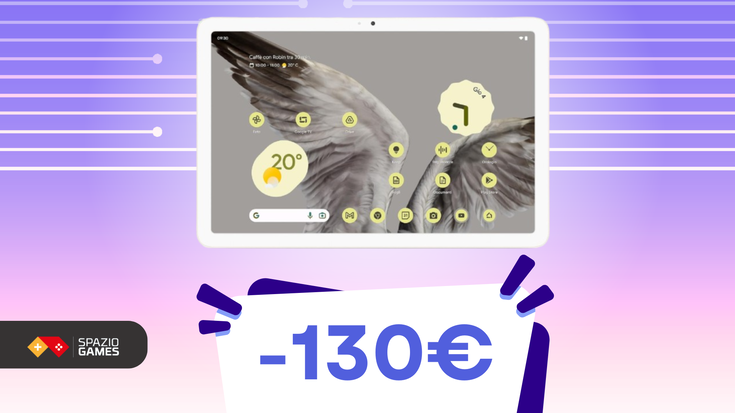 Google Pixel Tablet è il tuo alleato per le maratone di serie e i lunghi pomeriggi di procrastinazione! (-130€)