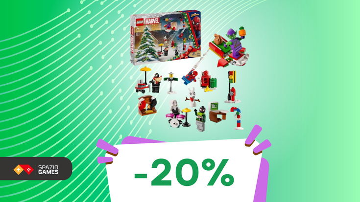 Calendario dell’avvento 2024 LEGO Marvel: quest'anno le feste natalizie costano pochissimo! (-20%)