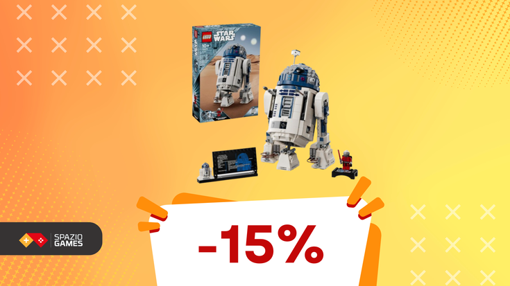 R2-D2 prende vita in mattoncini LEGO: un’icona di Star Wars da collezione! (-15%)