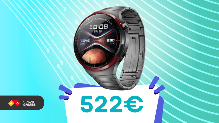 Immagine di Huawei Watch 4 Pro ti fa sentire come un astronauta!