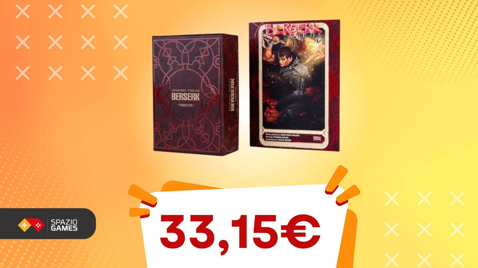 Ritorna nel mondo di Berserk:  il volume 42 con tarocchi in EDIZIONE LIMITATA è in PREORDER!