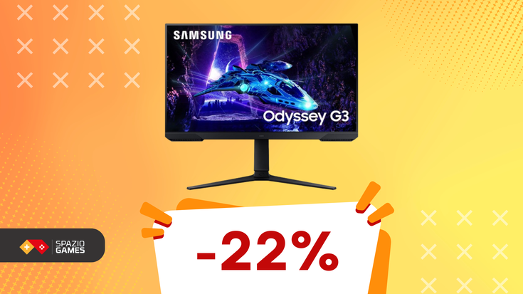 Precisione e fluidità al top: scopri il nuovo Samsung Odyssey G3 per il gaming! (-22%)