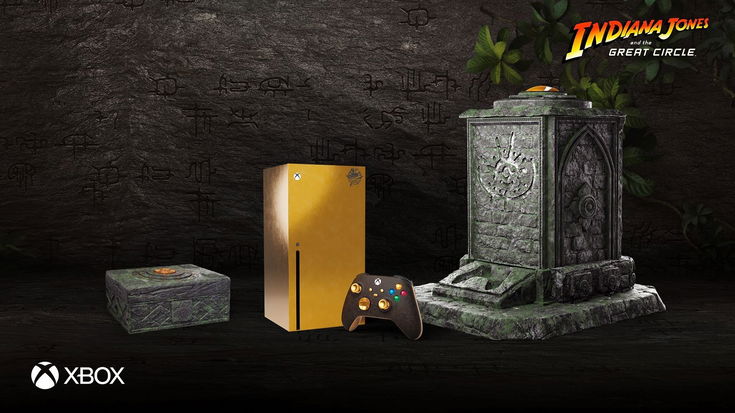 Xbox celebra Indiana Jones con una nuova console "da museo"