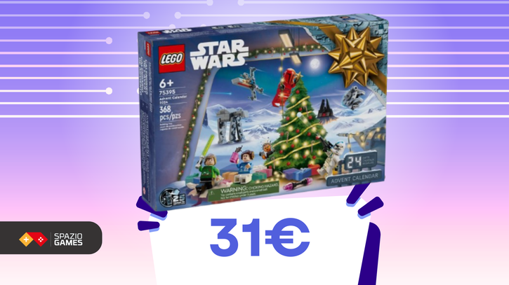 Immagine di STUPENDO calendario dell'Avvento a 31€ per chi ama LEGO e Star Wars!