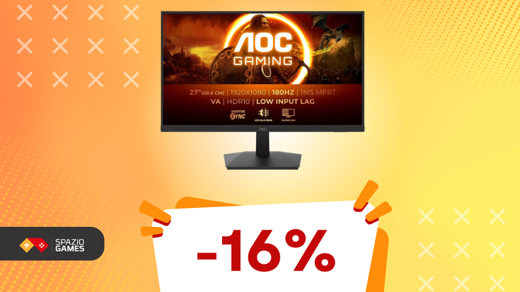 Con questo monitor AOC nessun nemico potrà sfuggire ai vostri attacchi! MENO di 140€!