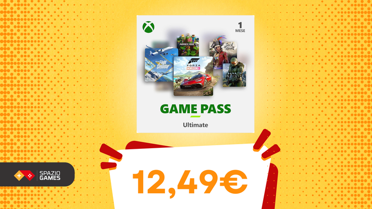 1 mese di Xbox Game Pass Ultimate a soli 12,49€: centinaia di giochi aspettano solo te!