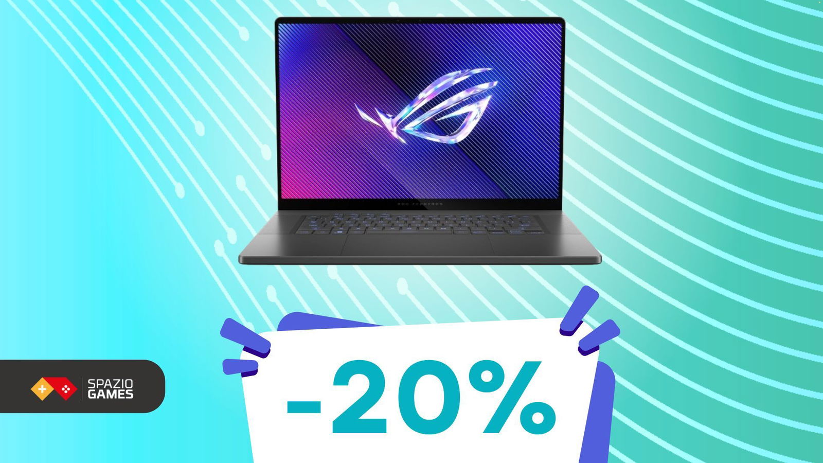 Volete giocare al meglio in mobilità? Questo potente notebook ASUS fa per voi, ed è anche IN SCONTO!