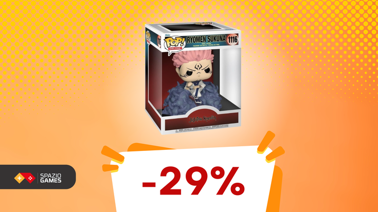 Potenza e maledizione si uniscono: Ryomen Sukuna arriva in formato Funko Pop! (-29%)