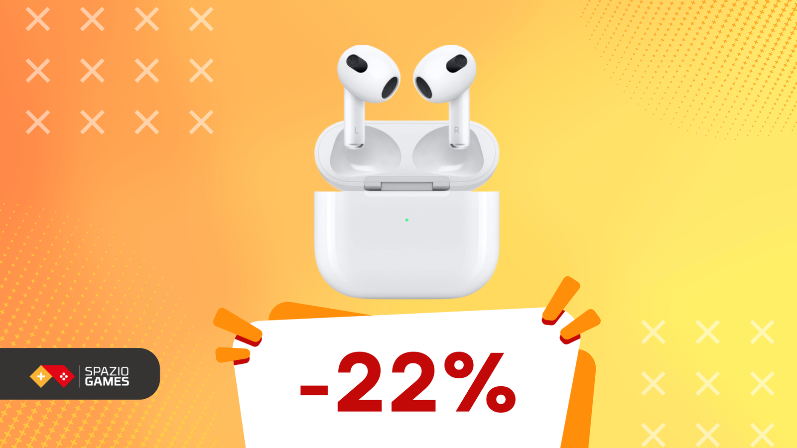 AirPods: eleganza, comfort e qualità audio in un unico pacchetto! (-22%)