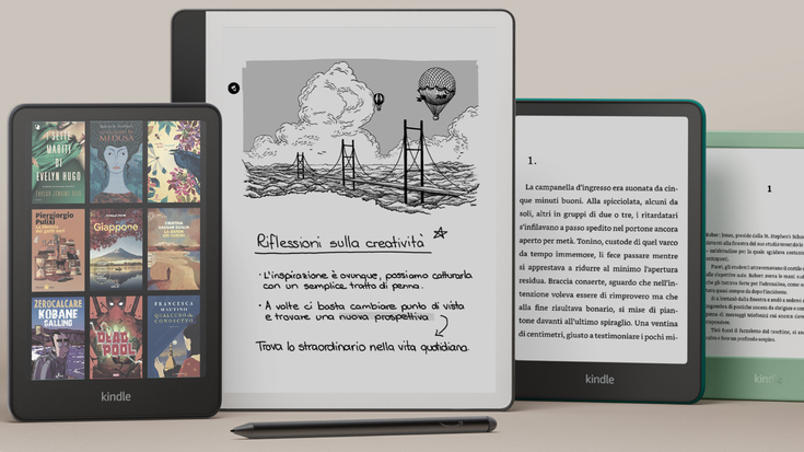 Su Amazon sono arrivati i nuovi Kindle! E uno è a colori!