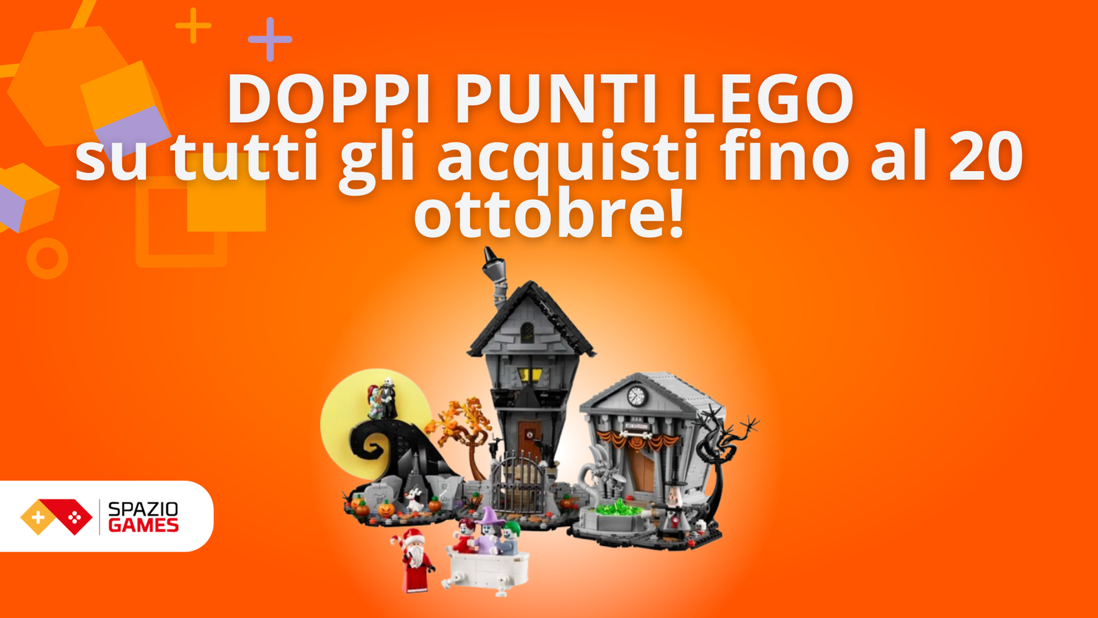 Approfitta dei doppi punti LEGO su tutti gli acquisti, ma solo fino al 20 ottobre!