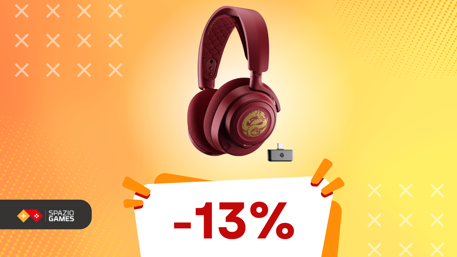 Gioca come un drago: le SteelSeries Arctis Nova 7 sono in OFFERTA!