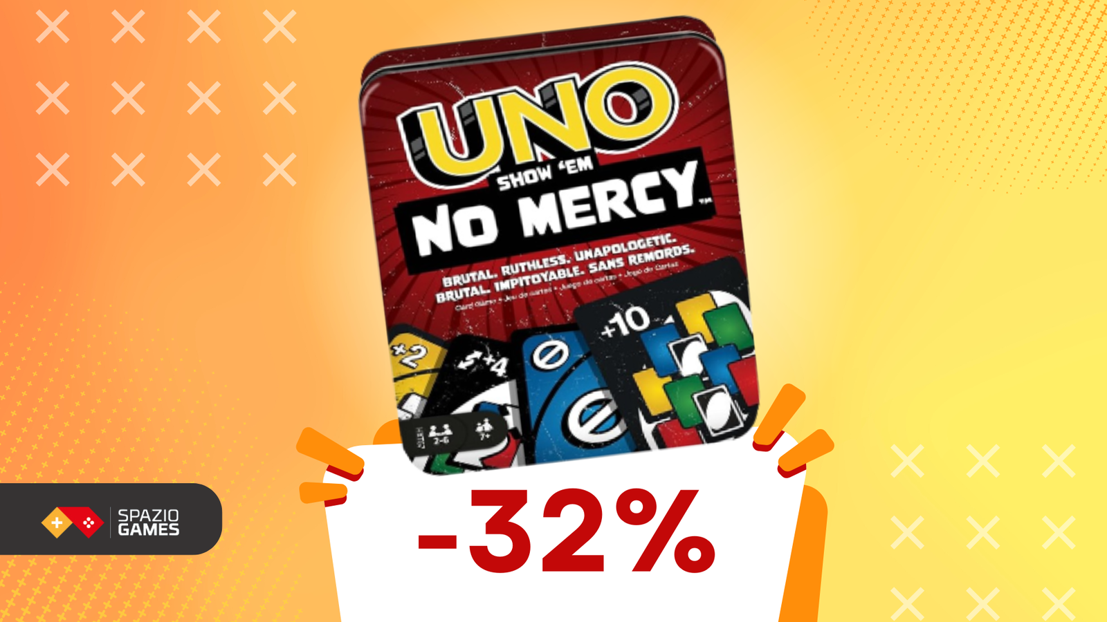 UNO No Mercy: il gioco che trasforma gli amici in acerrimi rivali!