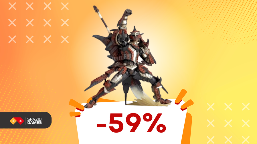 Immagine di Sconfiggi i nemici con questa action figure di Monster Hunter!