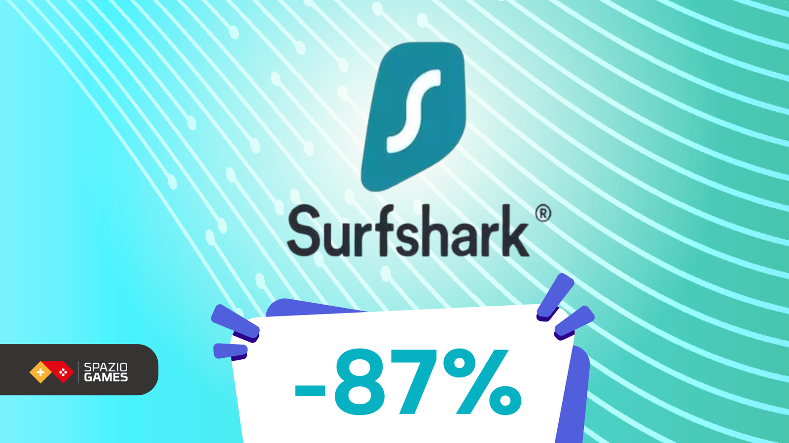 Surfshark VPN でオンライン プライバシーを保護: 4 か月無料、最大 87% 割引!