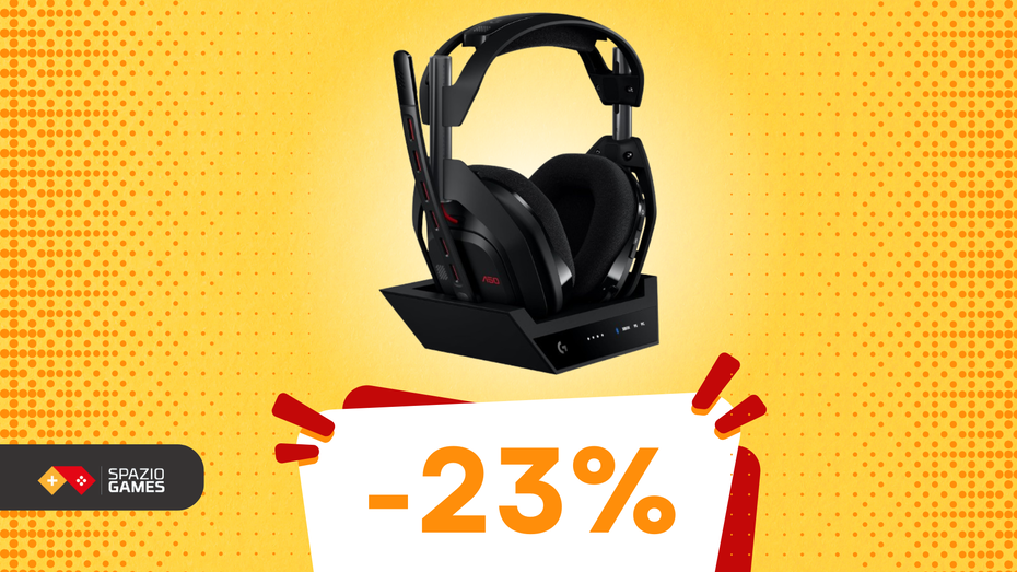 Immagine di Senti ogni dettaglio nel gioco con queste cuffie TOP di gamma, in SCONTO su Amazon! -23%