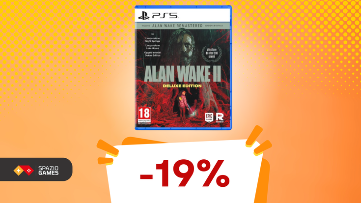 Oltrepassa i confini della realtà: la Deluxe Edition di Alan Wake 2 oggi è IN OFFERTA! (-21%)