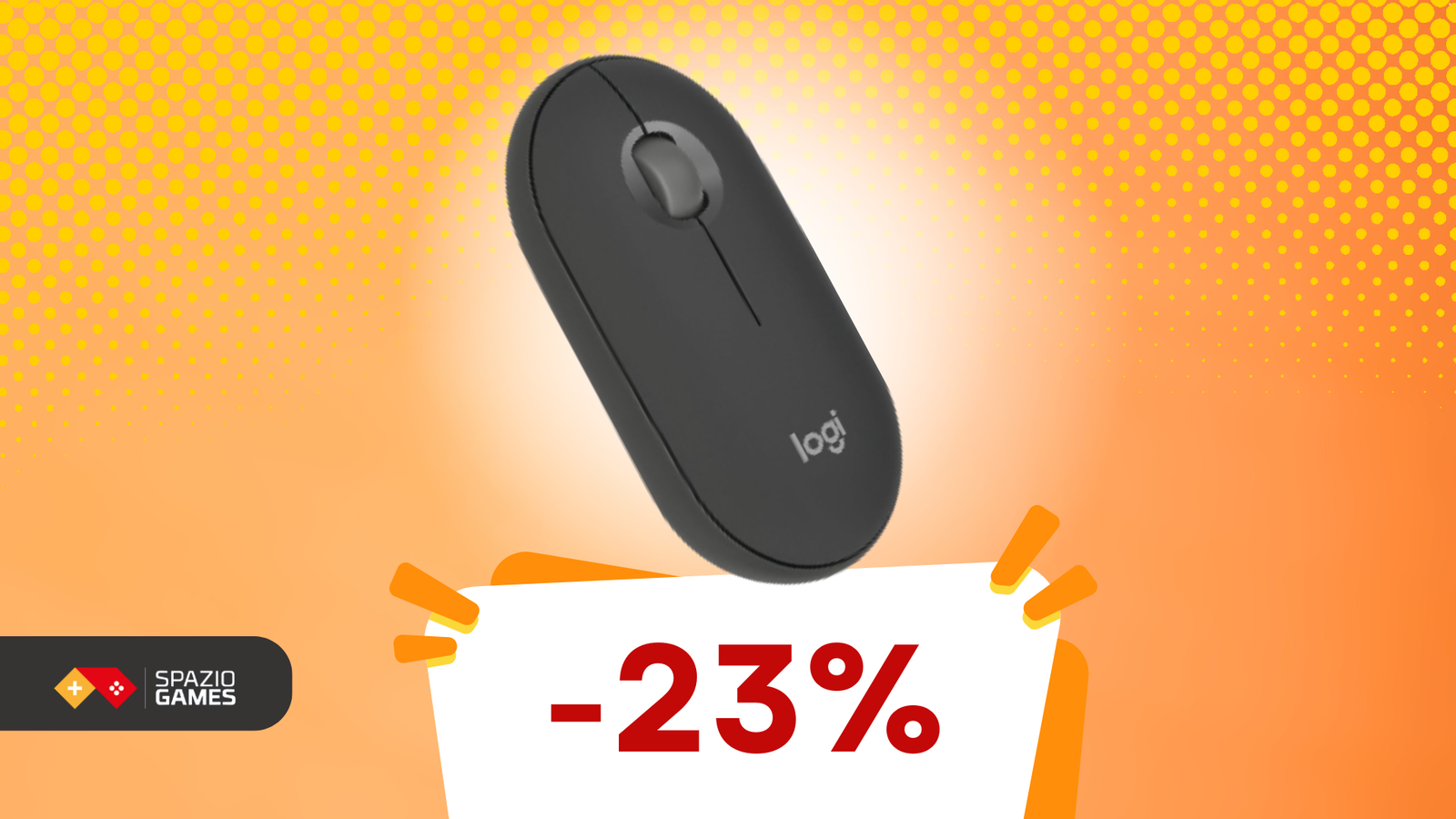 Logitech Pebble a 24€: il mouse veloce come un ninja!