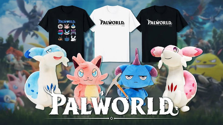 Palworld sfida la causa legale Pokémon lanciando i primi gadget ufficiali