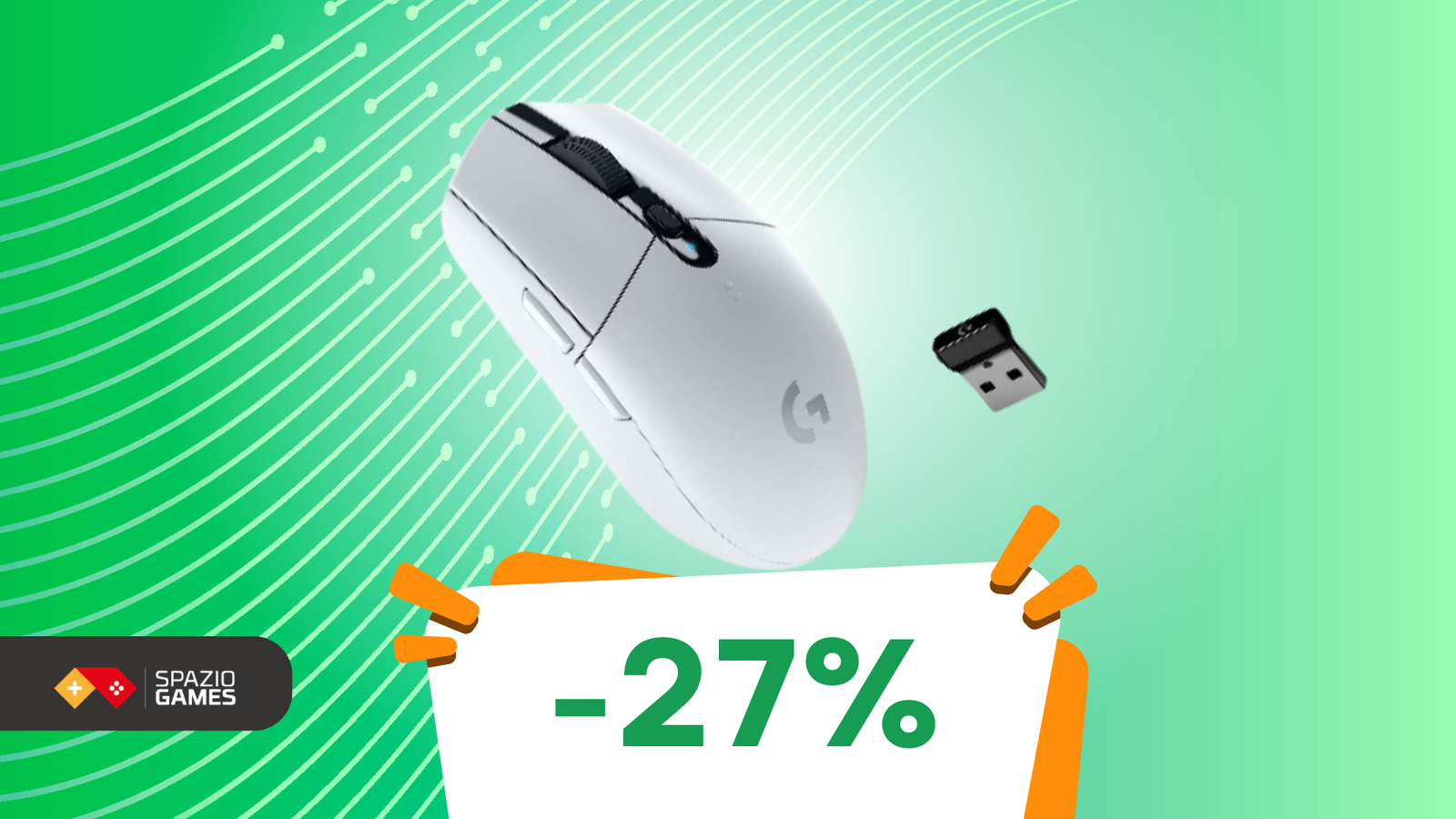 Mouse da gaming Logitech a 55€ per essere più veloce dei nemici!