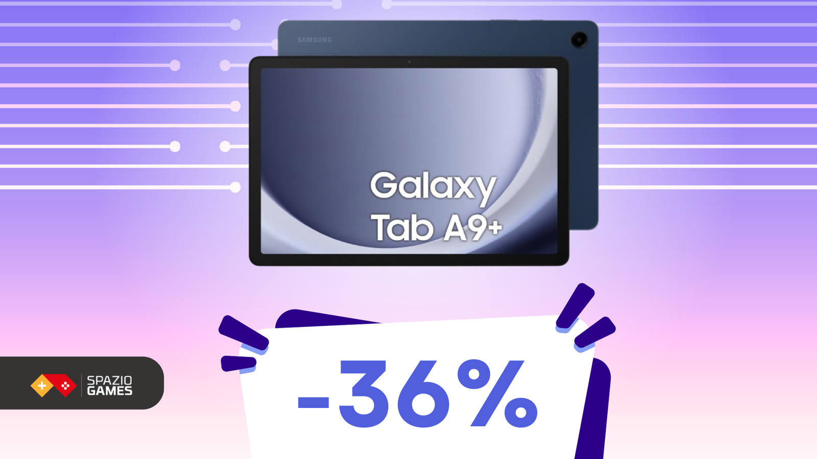 Samsung Galaxy Tab A9+ a SOLI 199€! Ti serve davvero un’altra scusa per cliccare?