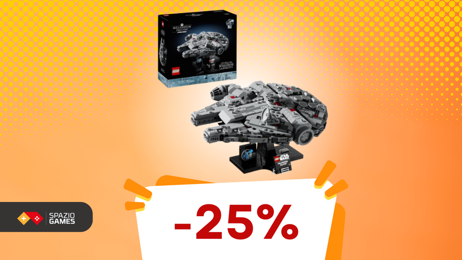 Immagine di A bordo del Millennium Falcon: l'avventura LEGO per veri fan di Star Wars! (-25%)