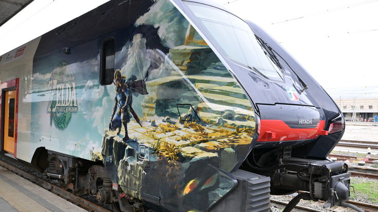 Il treno di Zelda fa tappa a Lucca Comics & Games