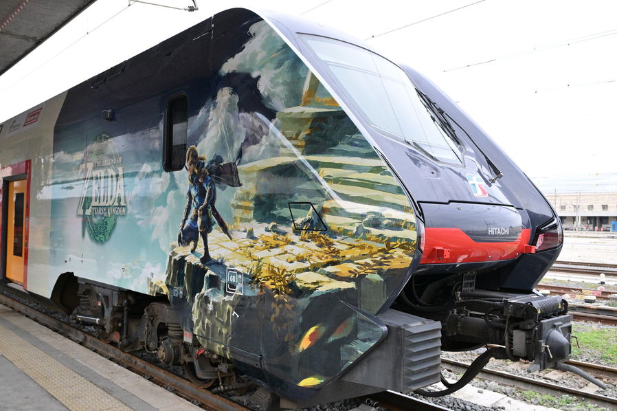 Immagine di Il treno di Zelda fa tappa a Lucca Comics & Games