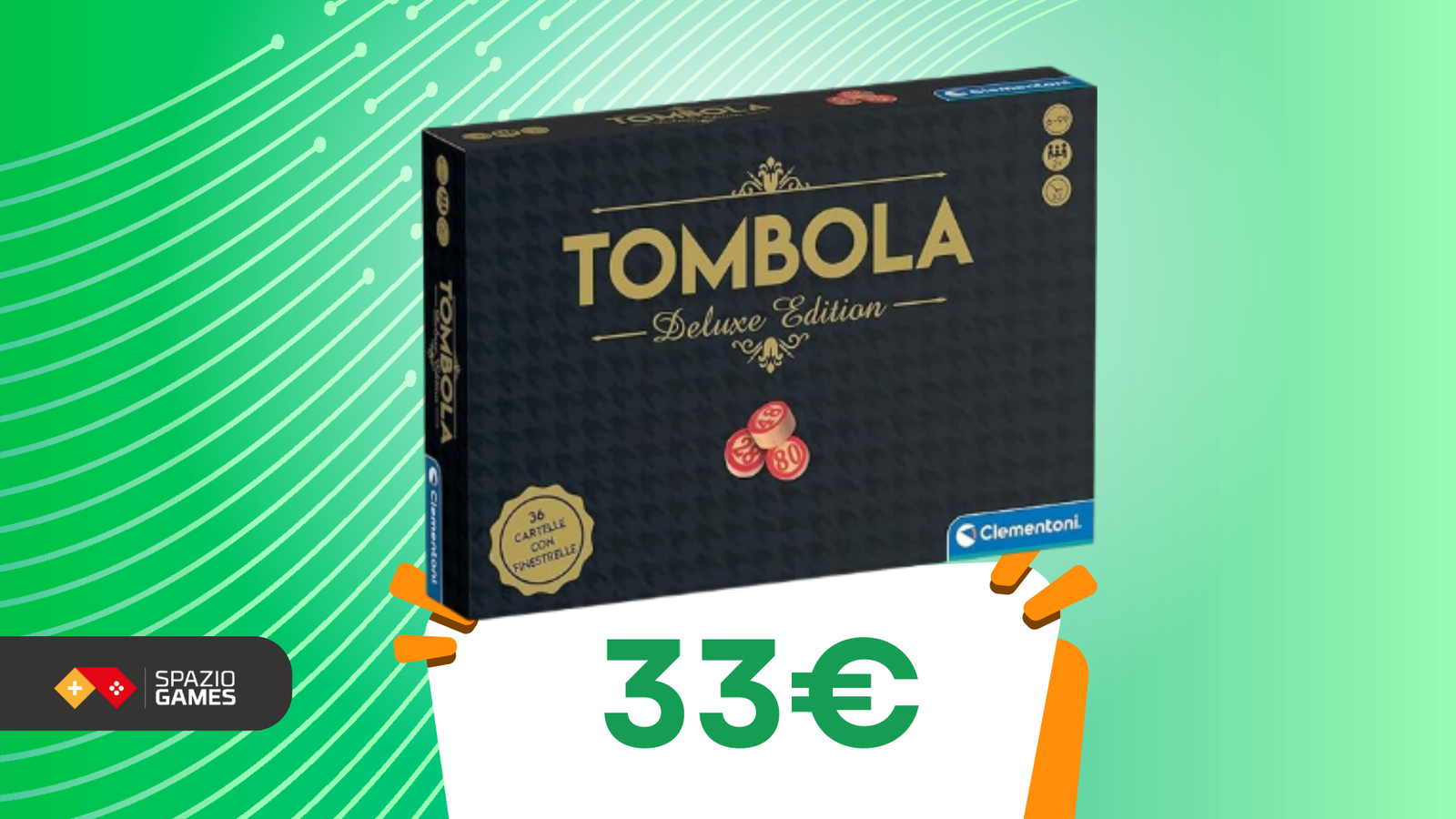 Natale non è Natale senza la tombola di Clementoni!