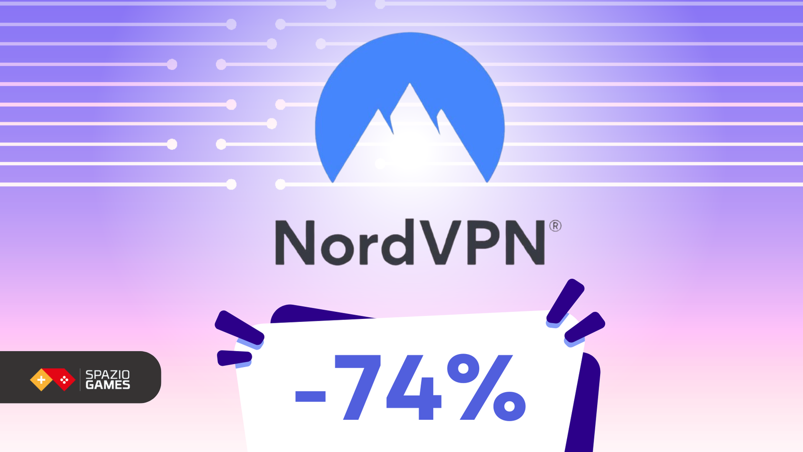 NordVPN でオンライン プライバシーを保護: 74% 割引、3 か月間無料!