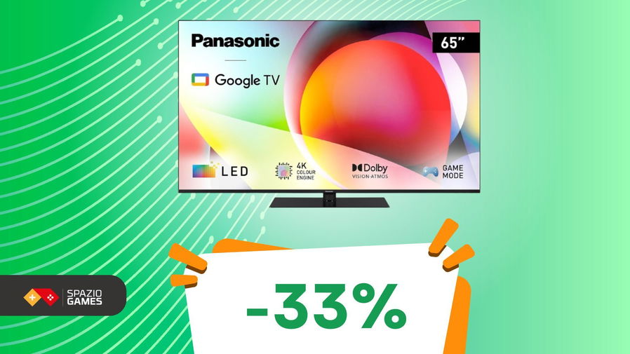 Immagine di OFFERTA IRRIPETIBILE: smart TV Panasonic 4K da 65" al MINIMO STORICO! -33%