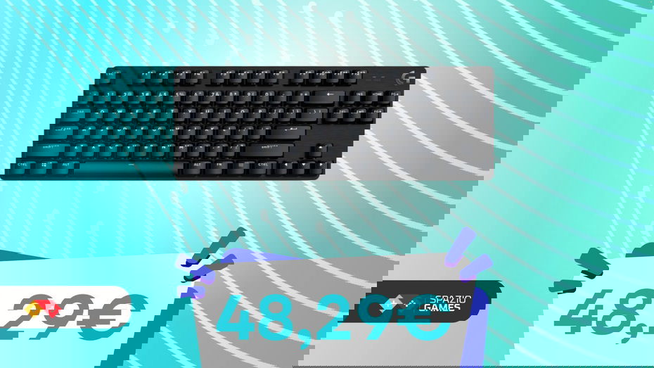 Immagine di Questa tastiera gaming Logitech non è mai costata COSI' POCO! MENO DI 49€!