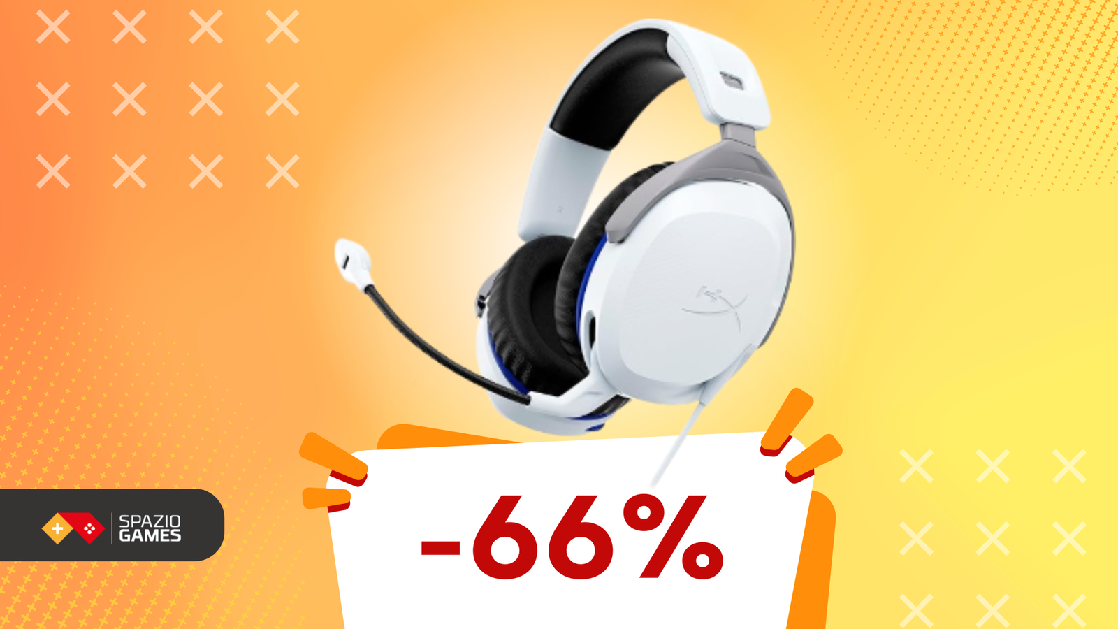 HyperX Cloud Stinger II a soli 24€: un affare da non perdere!