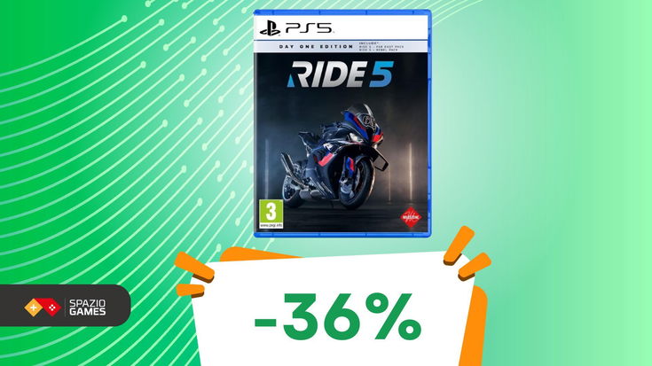 Ride 5 per PS5 al suo MINIMO STORICO! IMPERDIBILE!