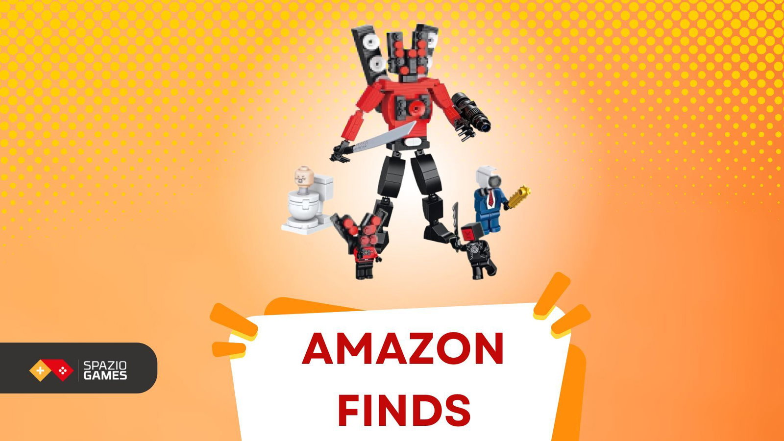 Amazon Finds: questo set Skibidi Toilet è l'idea regalo che cercavi!