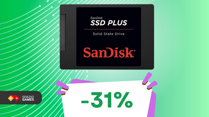 SanDisk SSD PLUS: prestazioni potenti per il tuo PC, a velocità SSD! (-31%)