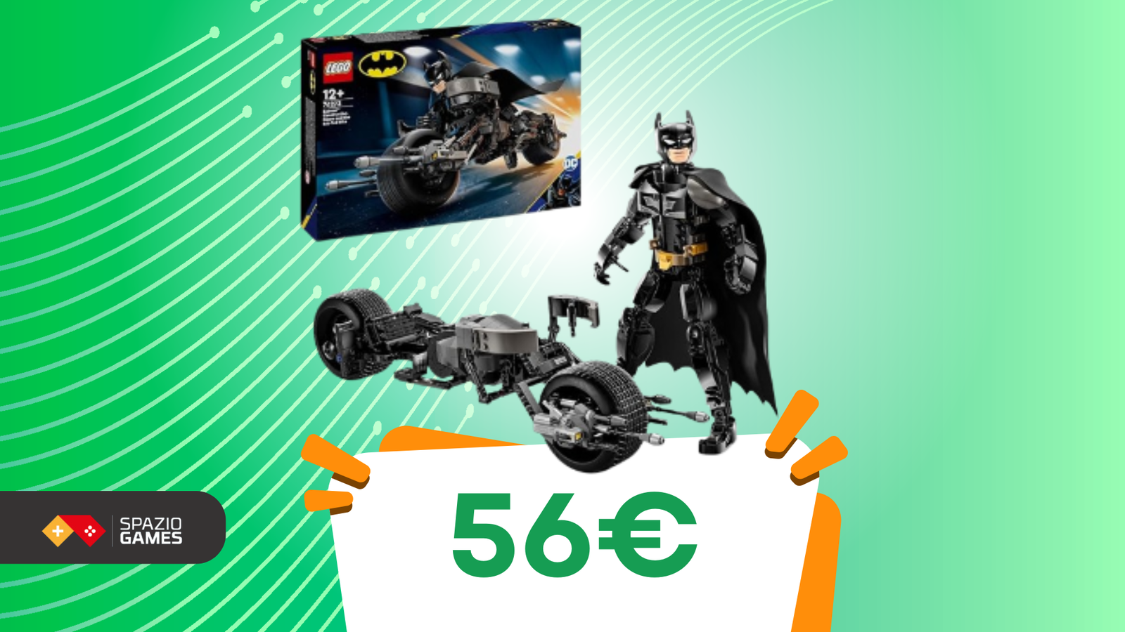 STUPENDO Batman LEGO con Bat-Pod a soli 56€!