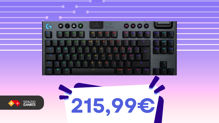 Performance senza compromessi: la tastiera Logitech G G915 X TKL oggi è IN OFFERTA!