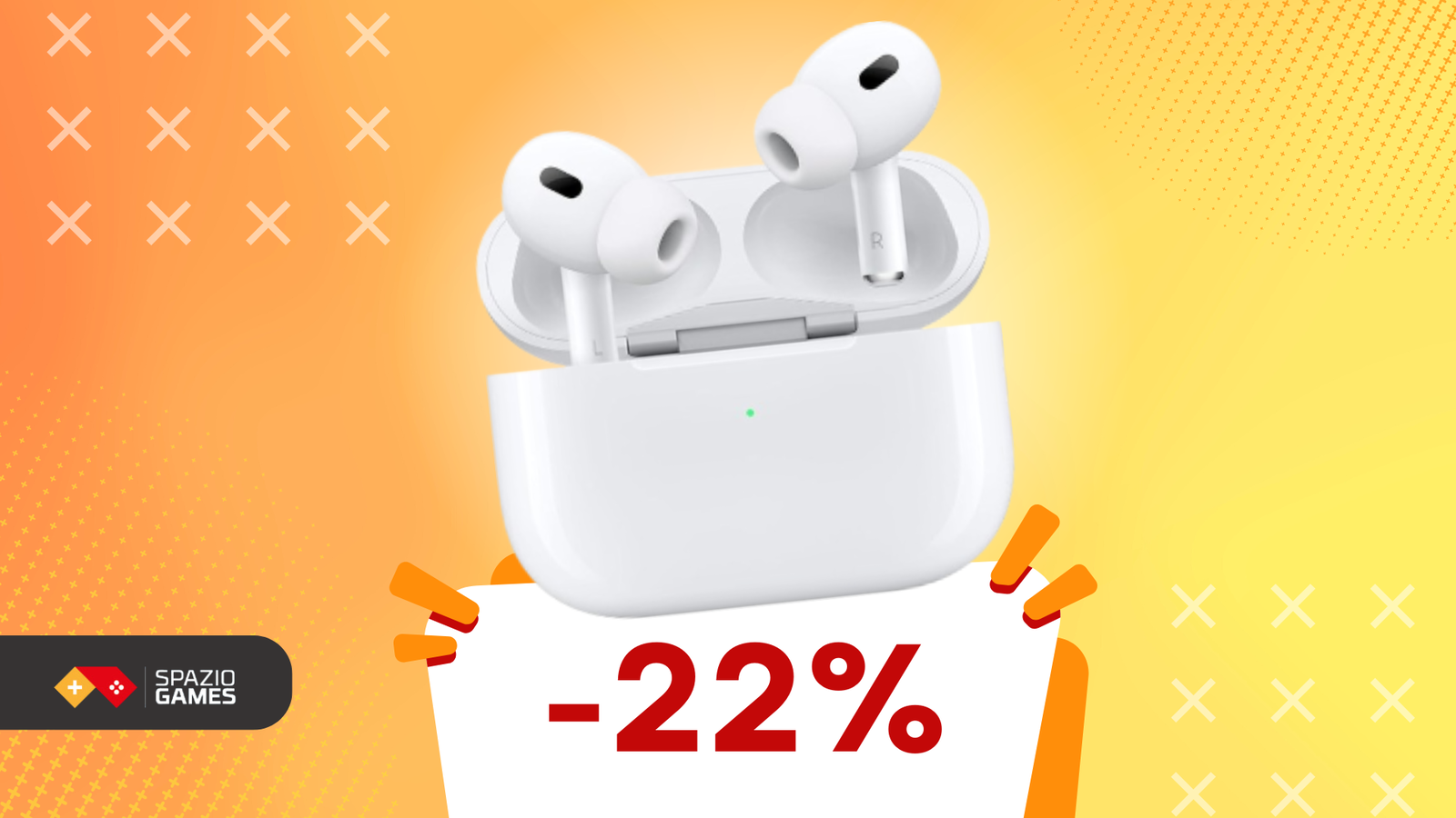 AirPods Pro 2 a soli 219€ con lo sconto del 22%!