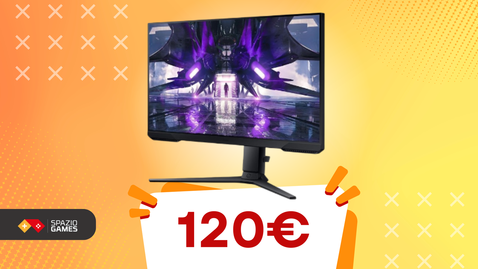 Monitor gaming Samsung Odyssey G3 oggi al MINIMO STORICO!
