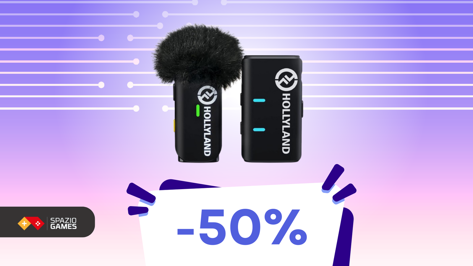 Audio premium, prezzo ridotto: scopri il microfono Lark M1 al 50% DI SCONTO!