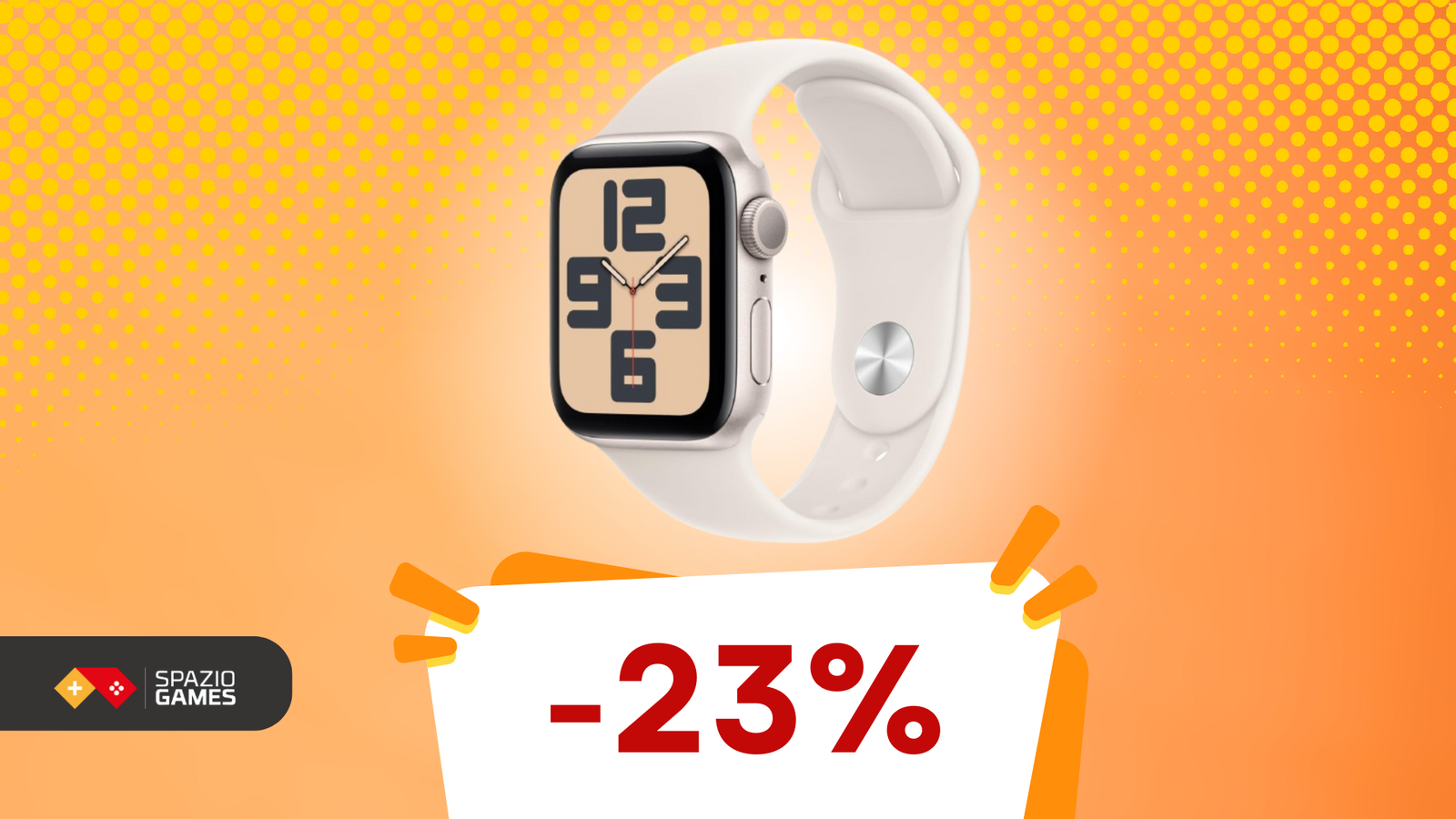 Apple Watch SE oggi COSTA POCHISSIMO! (-23%)