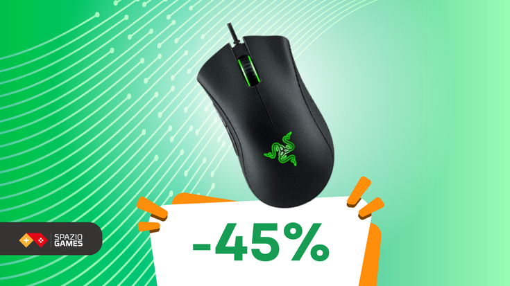 Mouse da gaming Razer DeathAdder Essential a soli 22€!