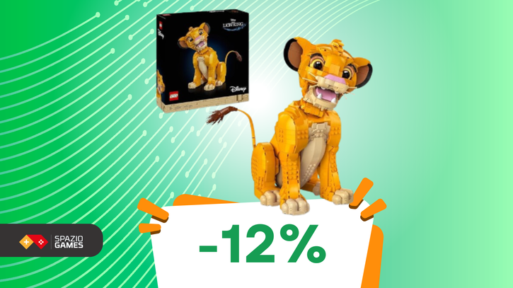 Immagine di Giovane Simba LEGO in OFFERTA a 114€: da collezione!