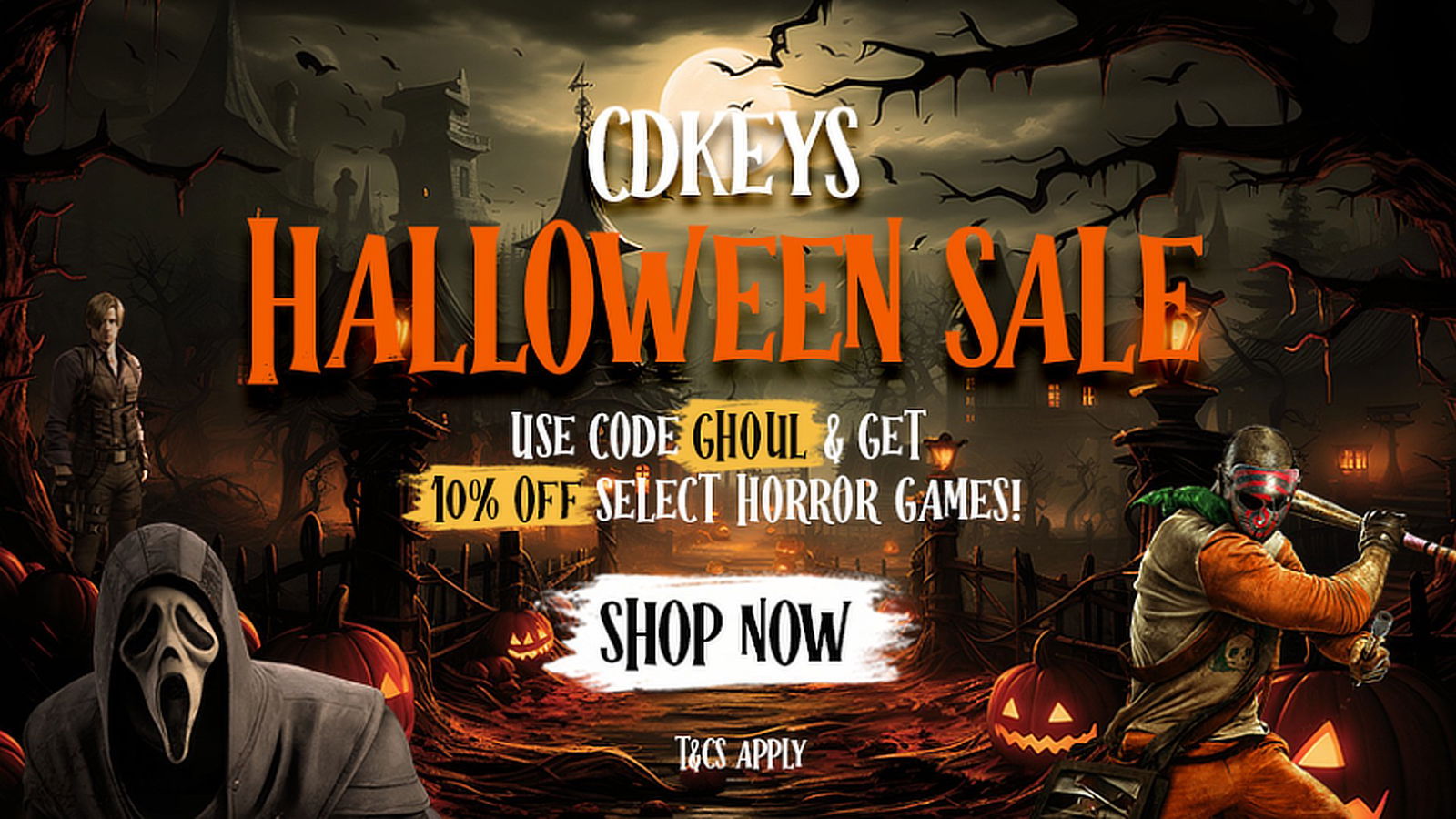 CDKeys Halloween Sales: SCONTI DA BRIVIDO sino a mezzanotte!