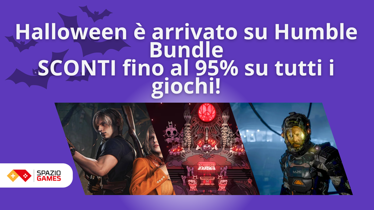 Halloween è arrivato su Humble Bundle: SCONTI fino al 95% su tutti i giochi!