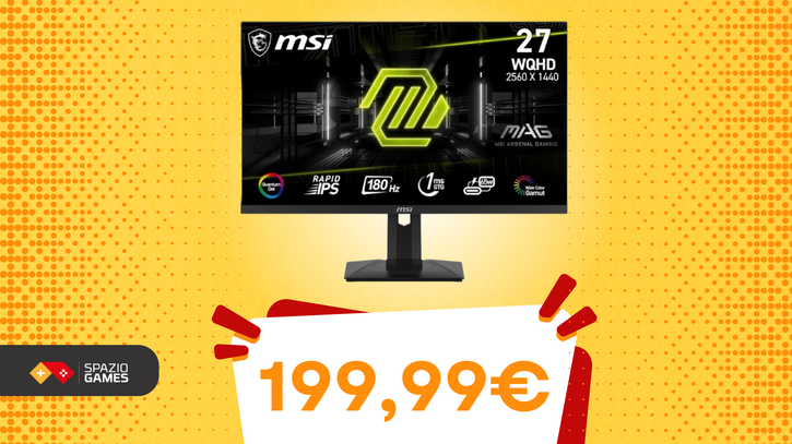 Immagine di Vivi ogni dettaglio: scopri la potenza vsiva del monitor gaming MSI MAG 274QRF!