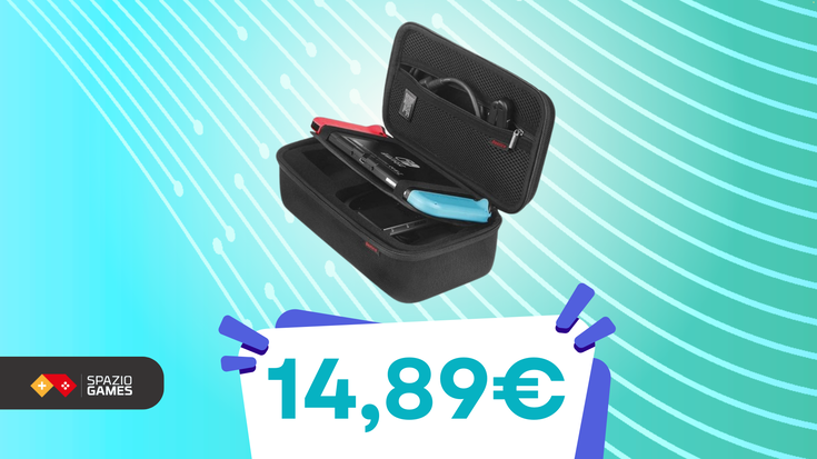 La custodia perfetta per portare Nintendo Switch ovunque oggi è IN SCONTO!