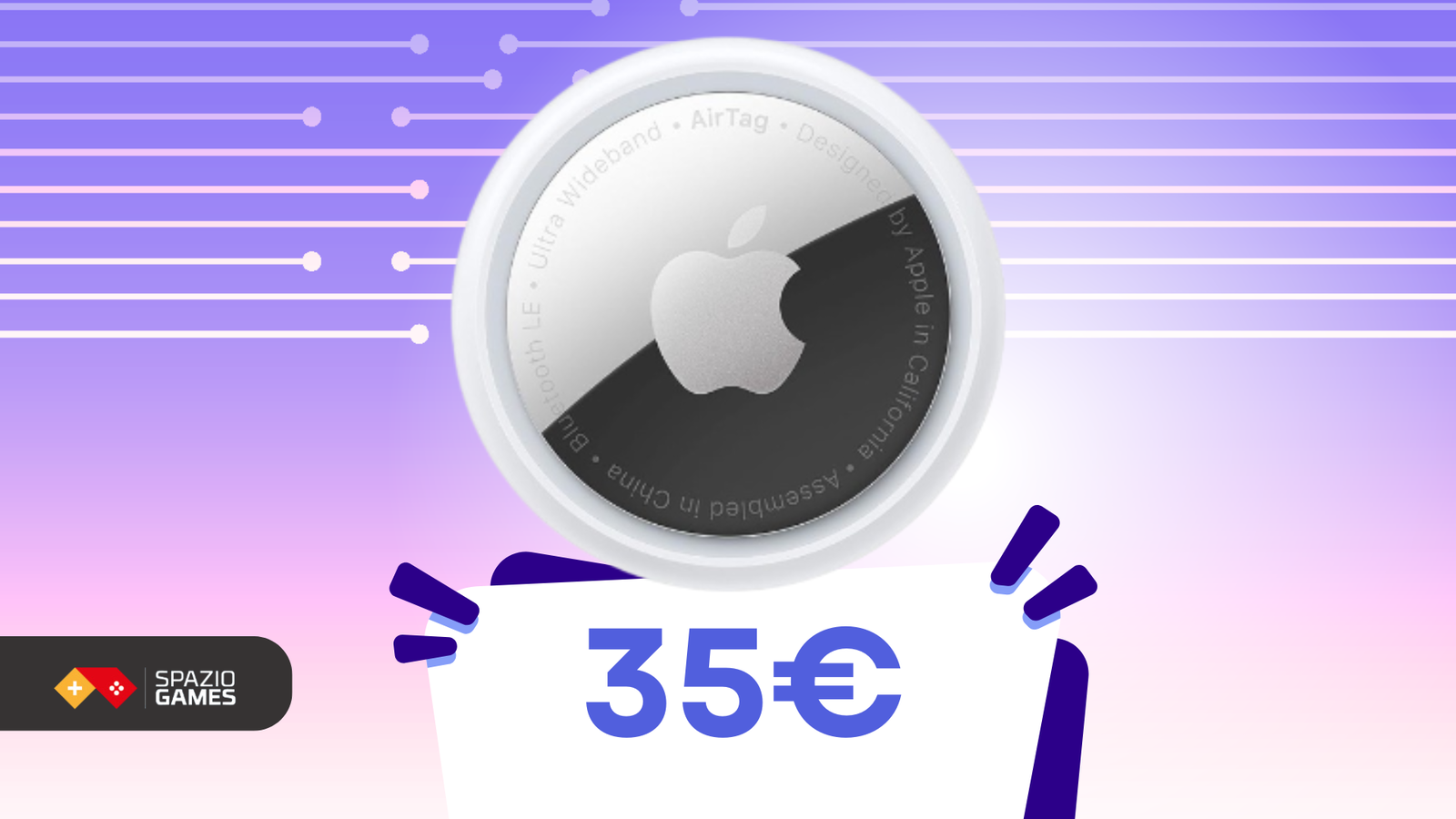 Apple AirTag a soli 35€ e la localizzazione diventa facile!